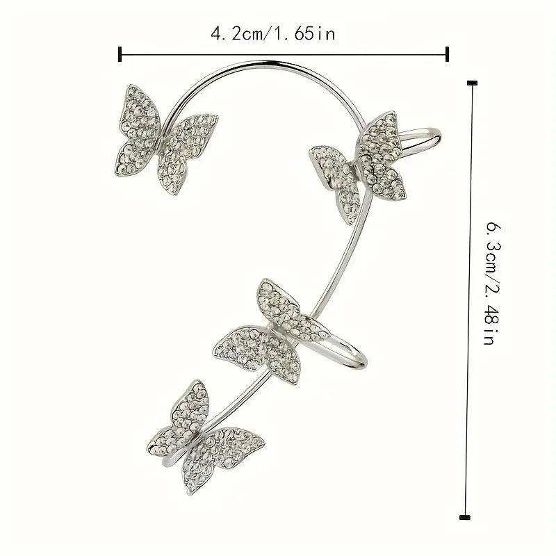 Butterfly Earcuff "A Whisper of Rebellion"
