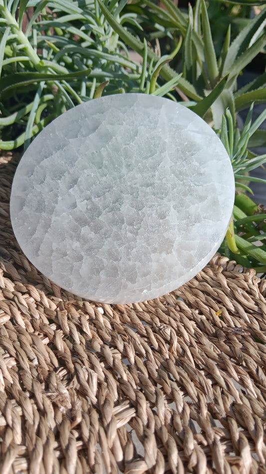 Selenite Charging Plate Circle