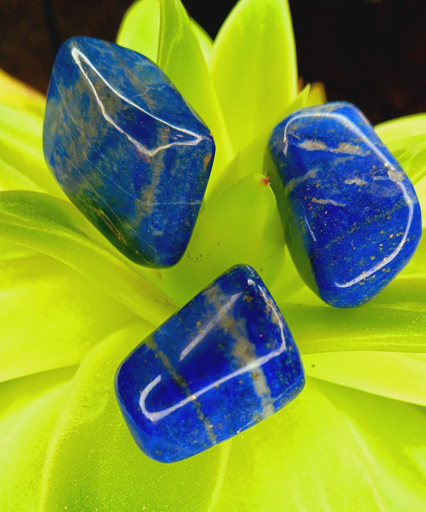 Natural Lapis Lazuli Tumbled Polished