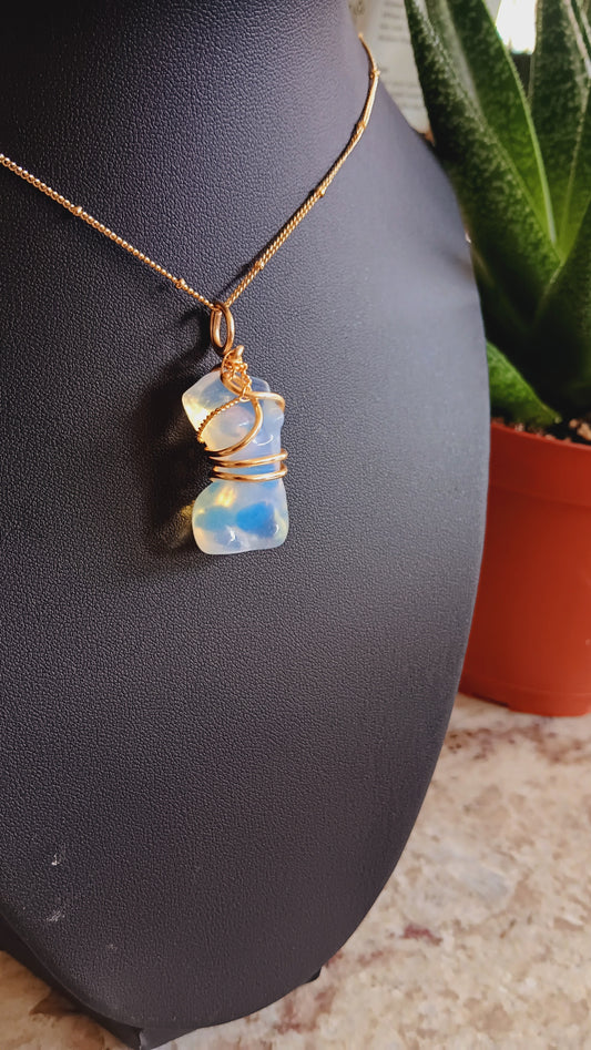 Opalite Torso Necklace