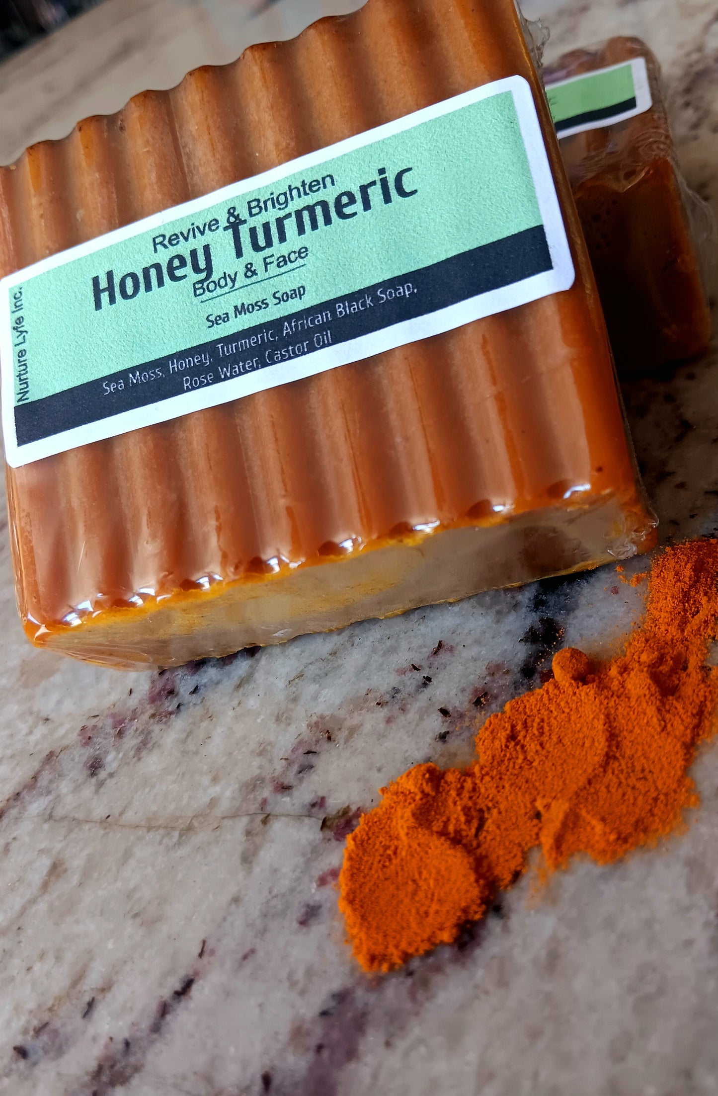 Honey Turmeric Sea Moss Soap