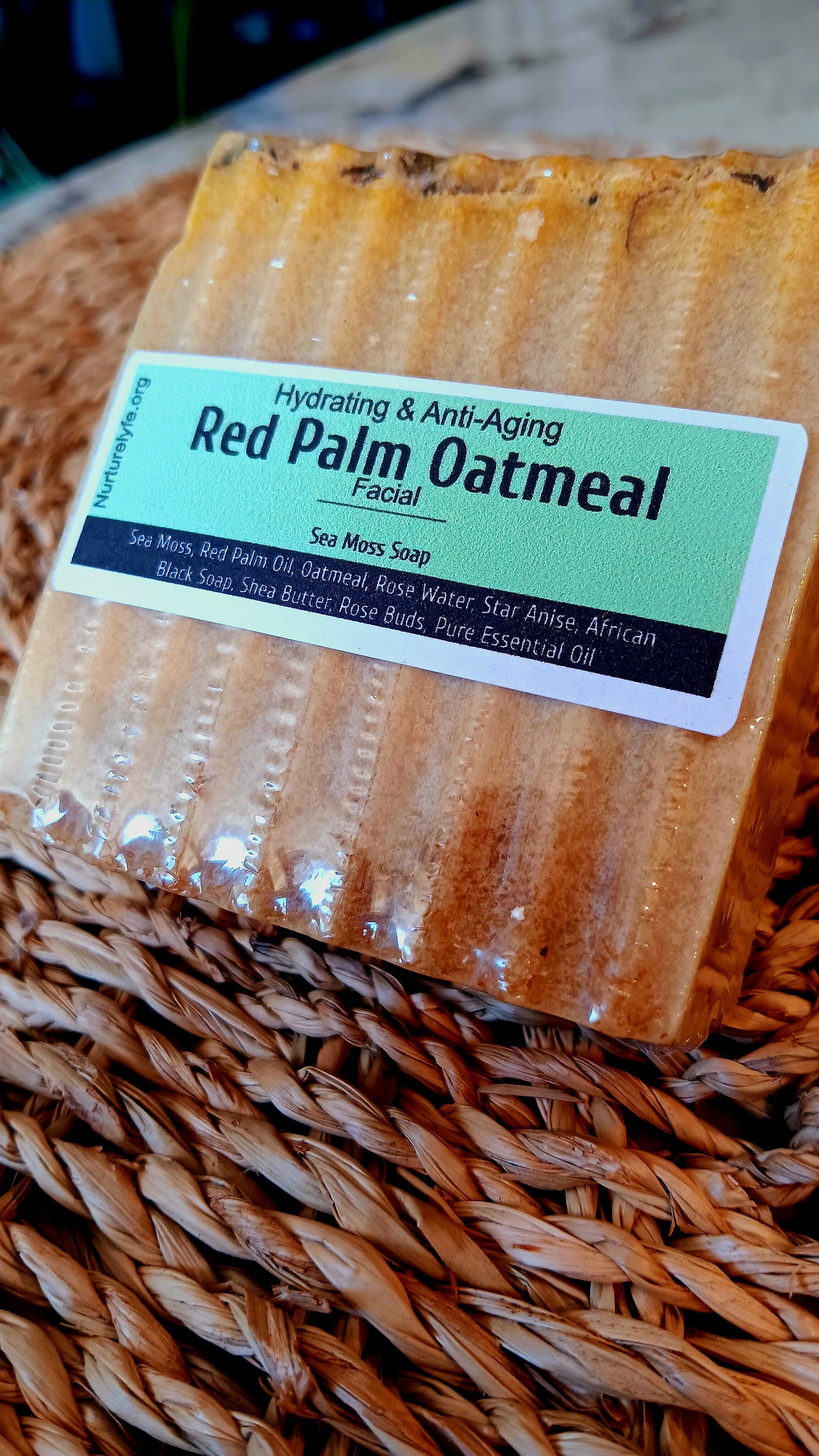 Red Palm Oatmeal Soap