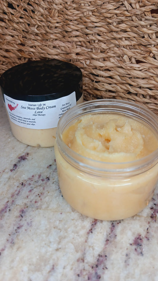 "Love" Sea Moss Body Cream Skin Therapy