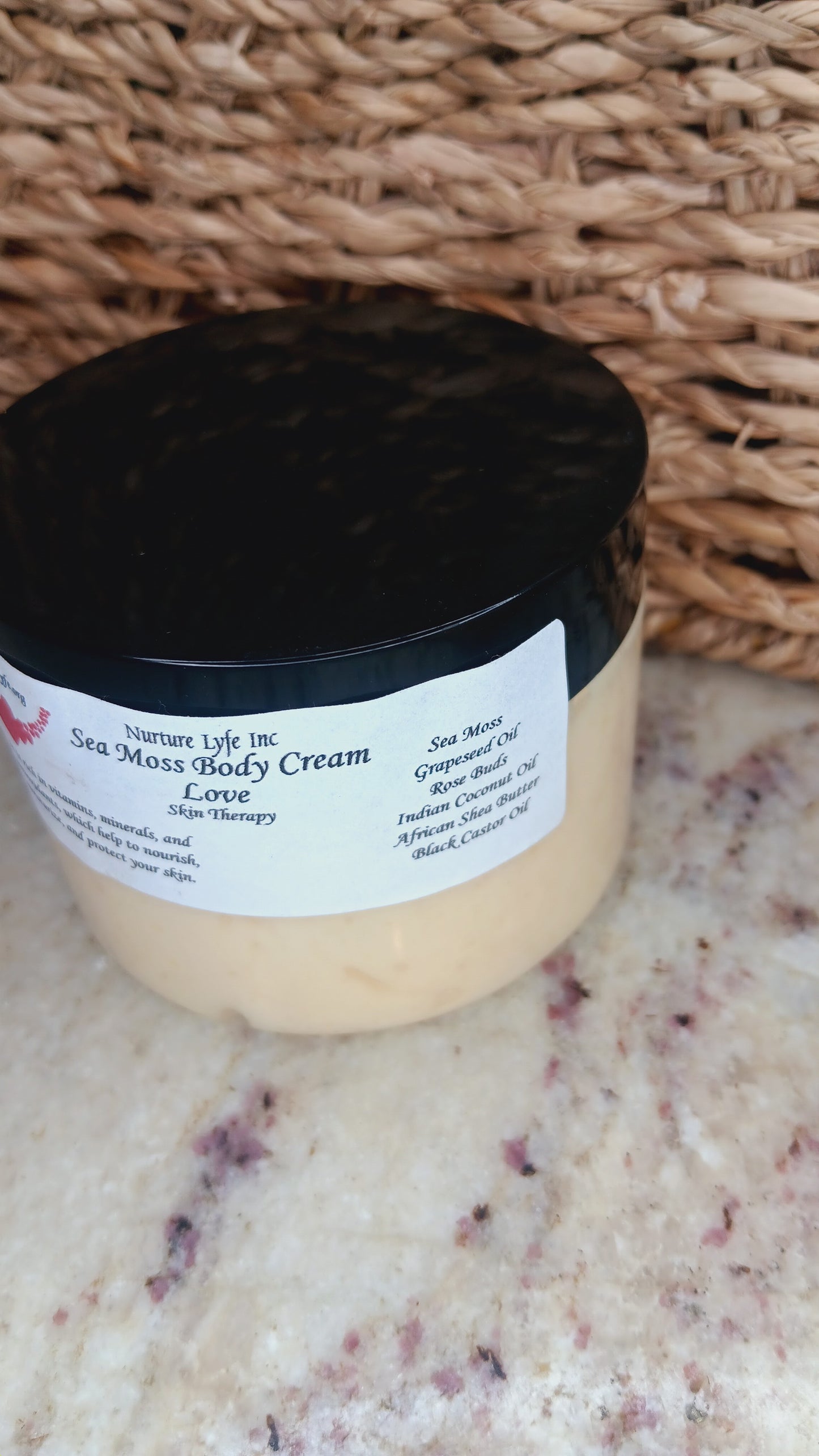 "Love" Sea Moss Body Cream Skin Therapy