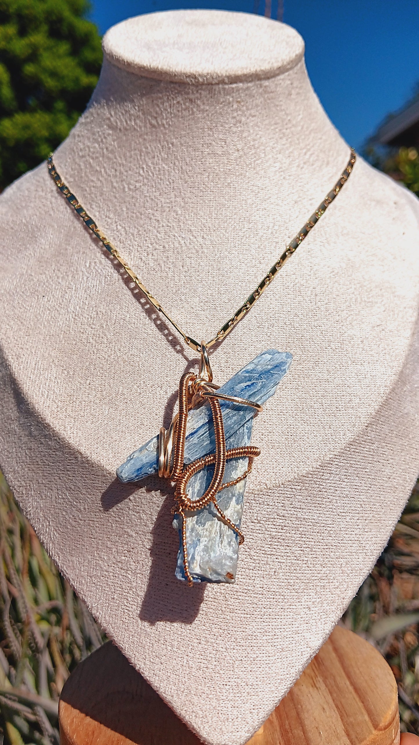 "Direction" Raw Blue Kyanite