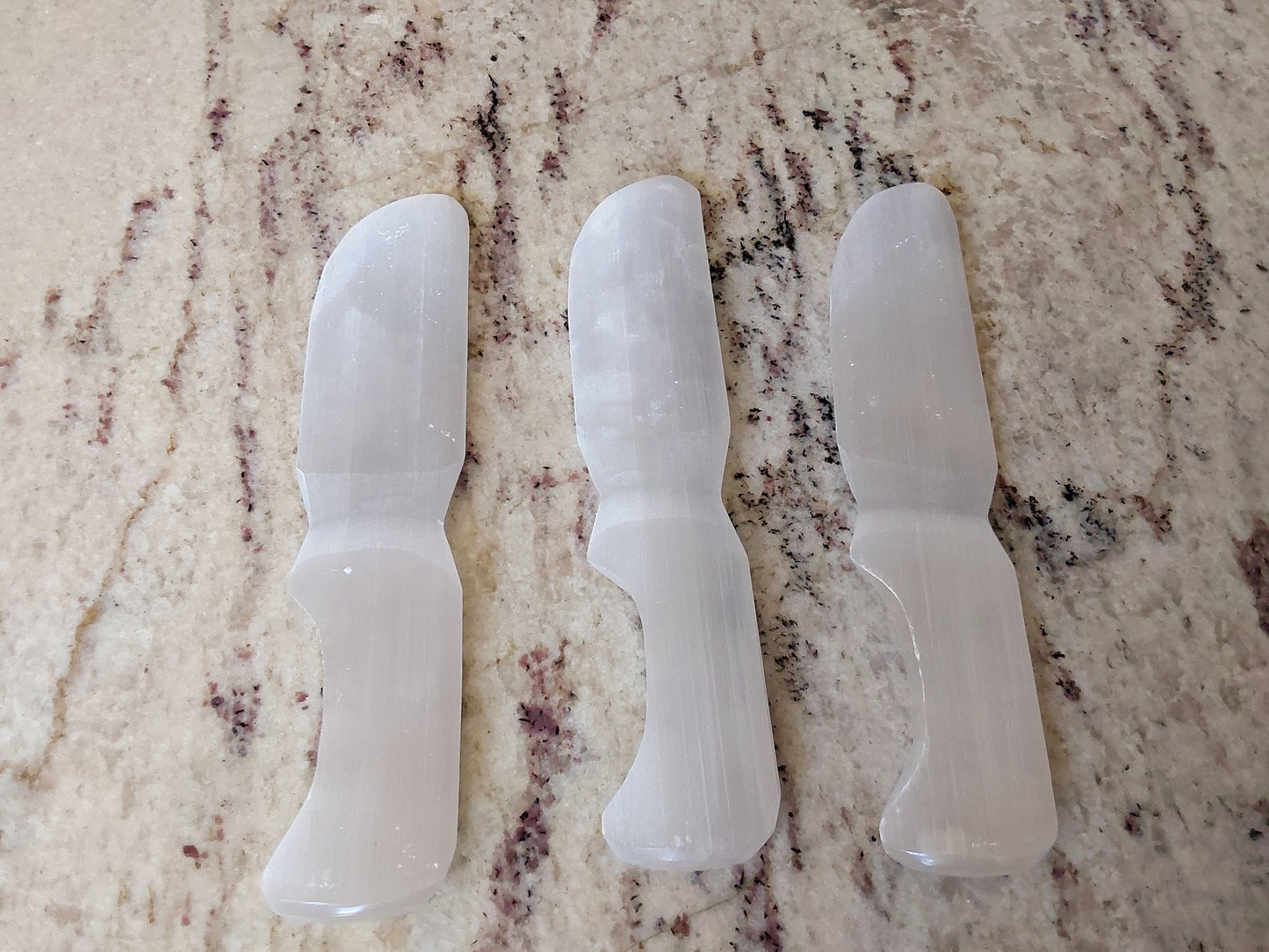 Selenite Crystal Knife /Morrocan Selenite/ Blade of Light